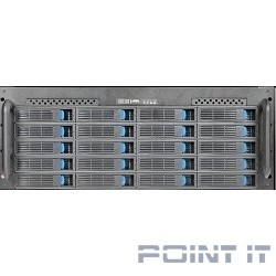 Procase ES420-SATA3-B-0 {4U 20 SATAII/SAS hotswap HDD, глубина 650мм, MB 12"x13", без Б/П,черный}