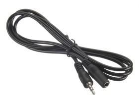 Удлинитель для наушников гнездо 3.5 мм стерео-штекер 3.5 мм стерео (1,2м), NETKO Optima