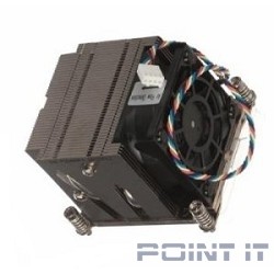 Supermicro SNK-P0048AP4 (2U) (4пин, 1356 / 2011 / 2011 Narrow, 52 дБ, 8400 об / мин, Cu + Al + тепловые трубки)