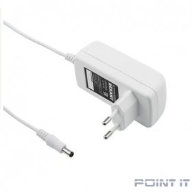 Rexant 200-024-6 Источник питания 12V,  24W с DC разъемом подключения 5.5*2.1,  IP23  Белый корпус