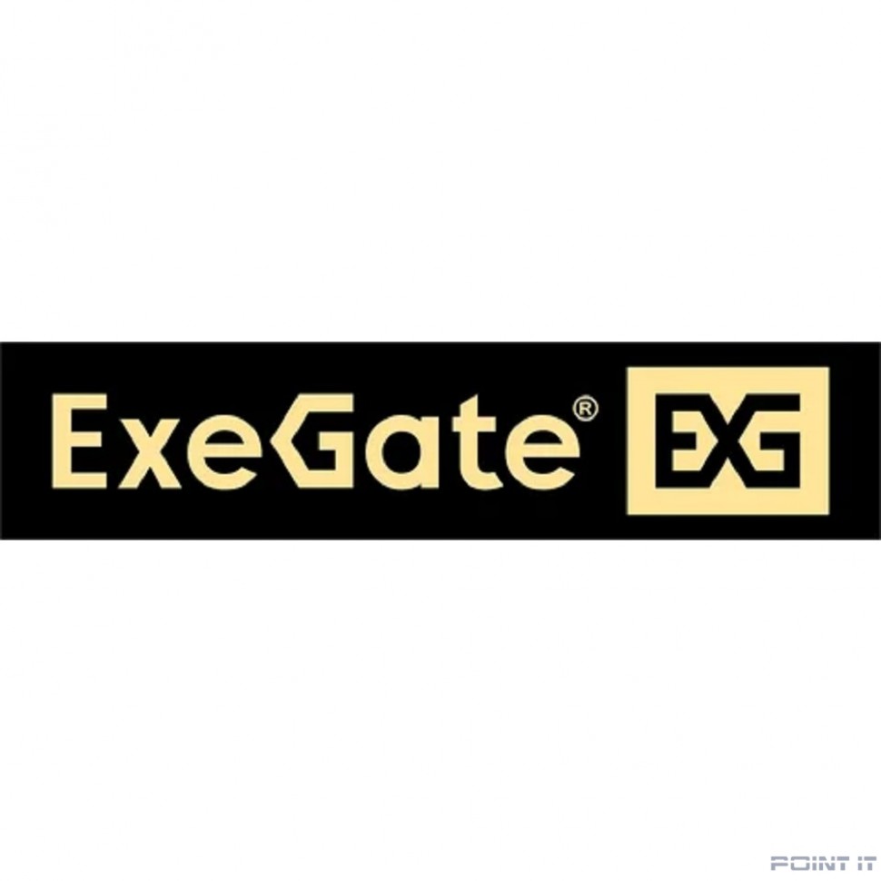 Exegate EX296196RUS Корпус Desktop ExeGate MI-641-01 (mini-ITX/mATX, без БП, 2*USB+2*USB3.0, HD аудио, черный)