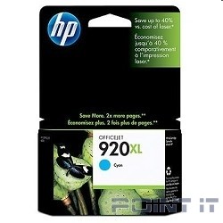HP CD972AE Картридж №920XL, Cyan {Officejet 6000/6500, Cyan}