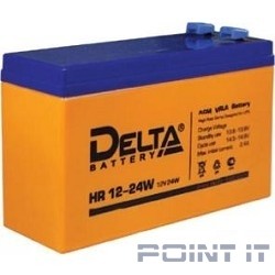 Delta HR 12-24W (6 А\ч, 12В) свинцово - кислотный  аккумулятор  