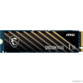Твердотельный накопитель SSD MSI 1TB PCIe 4.0 NVMe M.2  SPATIUM M450 