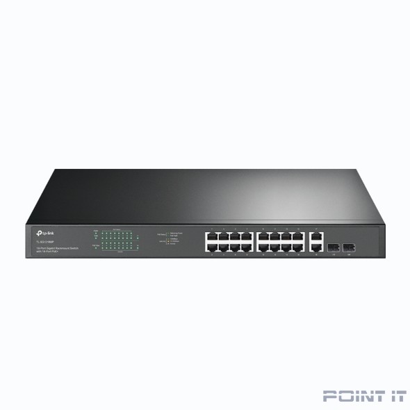 Коммутатор 16PORT 1000M POE+ TL-SG1218MP TP-LINK