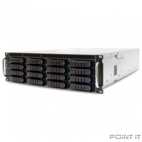 XE1-3ET00-01 RSC-3ET, 3U, 16xSATA/SAS HS 3,5/2,5" universal bay + 2x2,5" 15mm rear HS bay  + 4x2,5" 7mm internal bay, up to 12"(W) x 13"(D) E-ATX, 1x12G 16-port EOB BP with 3xSFF-8643, 3x 80x38mm fan 