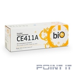 Bion CE411A Картридж для HP CLJ Pro 300 Color M351 /Pro 400 Color M451 Cyan, 2 600 стр. [Бион]