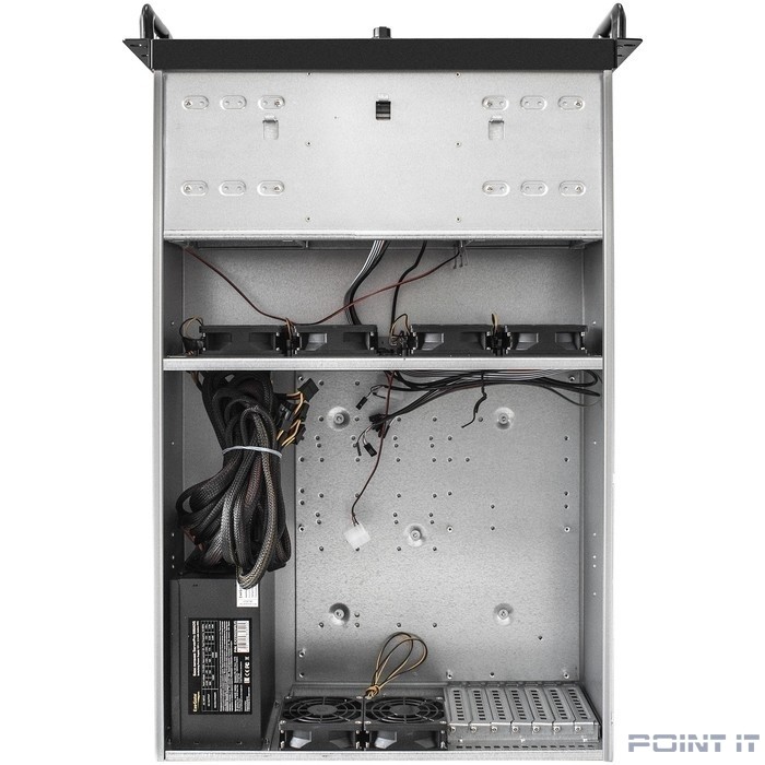 Exegate EX293575RUS Серверный корпус ExeGate Pro 4U650-010/4U4139L <RM 19", высота 4U, глубина 650, БП 1200ADS, USB>