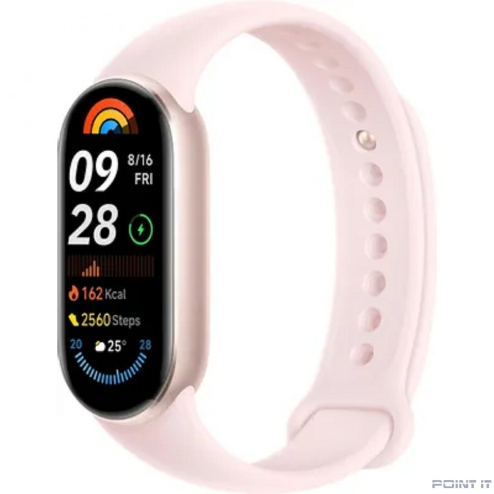 Фитнес-трекер Xiaomi Smart Band 9 1.62", розовый / розовый [bhr8345gl]