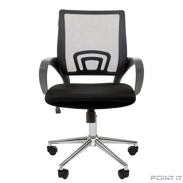 Офисное кресло Chairman 696 Россия TW черный хром new (7077470)