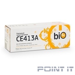 Bion CE413A Картридж для HP CLJ Pro300/Color M351/Pro400 Color/M451, Magenta, 2600 стр. [Бион]