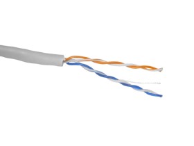Кабель Skynet Light UTP2 cat.5е, одножильный, 305м, Cu, серый