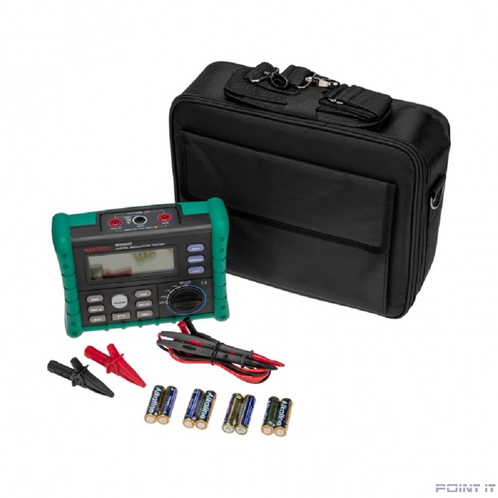 Mastech (13-1348) Измеритель сопротивления изоляции (мегаомметр) MS5205 (2.5 кВ)