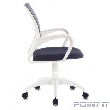 Кресло Бюрократ CH-W695NLT темно-серый TW-04 TW-12 сетка/ткань крестовина пластик пластик белый (1483034)