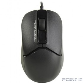 Мышь A4Tech Fstyler FM12 черный оптическая (1200dpi) USB (3but)