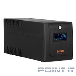 Exegate EP285579RUS ИБП ExeGate SpecialPro Smart LLB-600.LCD.AVR.C13.RJ.USB <600VA/360W, LCD, AVR, 4*IEC-C13, RJ45/11, USB, Black>
