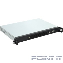 Procase UM130-B-0, Корпус 1U rear/front-access server case, черный, без блока питания, глубина 300мм,  MB 9.6"x9.6"