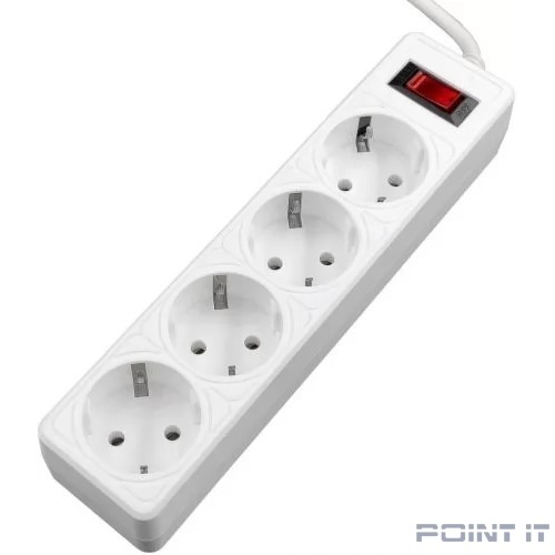 5bites Сетевой фильтр GARDA SP4W-550 4S / 3*0.75MM2 / 5M / WHITE