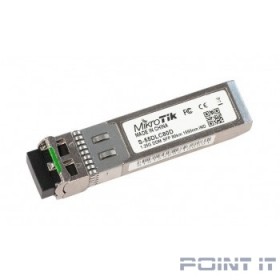 MikroTik S-55DLC80D Модуль 1.25Gbps, SM, 1550nm, 80km, Dual LC connector