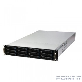 AIC RSC-2ET_XE1-2ET00-19 2U, 12 универсальных отсеков SATA/SAS HS 3,5/2,5 дюйма + 2 отсека HS сзади 2,5 дюйма 7 мм, до 12 дюймов (Ш) x 13 дюймов (Г) E-ATX , модифицированный 1x12G 12-портовый пасс..