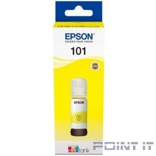 EPSON C13T03V44A Контейнер с желтыми чернилами для L4150/L4160/L6160/L6170/L6190, 70 мл. (cons ink)