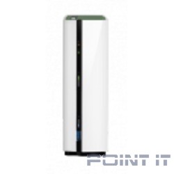 QNAP D1 (Rev. B) Сетевое хранилище 1-tray w/o HDD. Realtek RTD1295 1,4  GHz, 1 GB RAM. 1 x Gigabit LAN, 1 X USB 3.2 Gen, 2 X USB 2.0 (Rear)