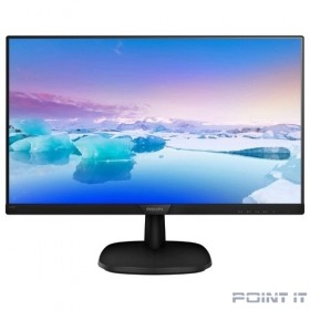 Монитор LCD PHILIPS 27" 273V7QDAB (00/01) черный {IPS LED 1920x1080 5мс 16:9 250cd 178/178 DVI HDMI D-Sub}