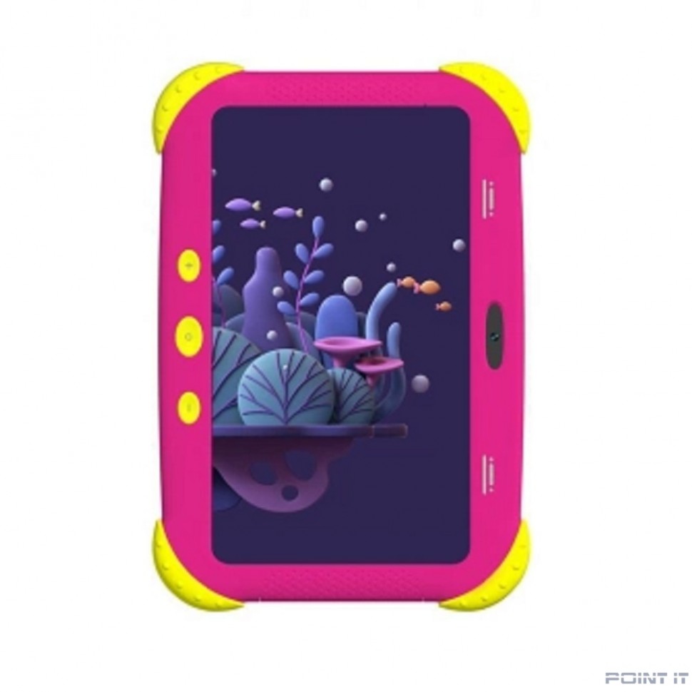 Планшет Digma CITI Kids MT8321 4C/2Gb/32Gb 7" IPS 1024x600/1Sim/And9.0/розовый/BT/2Mpix/0.3Mpix/2800 CS7216MG