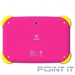 Планшет Digma CITI Kids MT8321 4C/2Gb/32Gb 7" IPS 1024x600/1Sim/And9.0/розовый/BT/2Mpix/0.3Mpix/2800 CS7216MG
