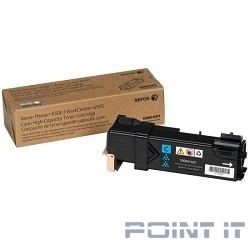 XEROX 106R01601 Тонер XEROX Phaser 6500/WC 6505 голубой (2.5K)