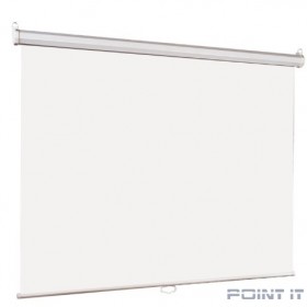 Lumien Eco Picture [LEP-100109] Настенный экран  203х203см (рабочая область 195х195 см) Matte White восьмигранный корпус, возможность потолочн./настенного крепления, уровень в комплекте, 1:1 (треуголь