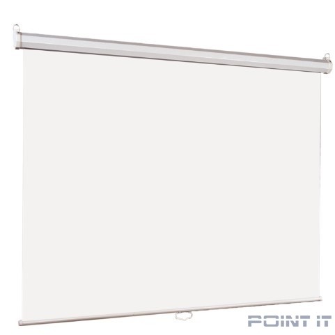 Lumien Eco Picture [LEP-100109] Настенный экран 203х203см (рабочая область 195х195 см) Matte White восьмигранный корпус, возможность потолочн./настенного крепления, уровень в комплекте, 1:1 (треуголь