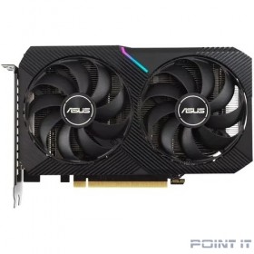 Видеокарта Asus PCI-E 4.0 DUAL-RTX3050-O8G-V2 NVIDIA GeForce RTX 3050 8192Mb 128 GDDR6 1822/14000 HDMIx1 DPx3 HDCP Ret