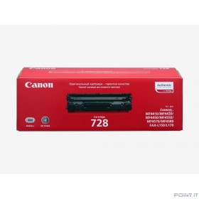 Canon Cartridge 728  3500B010/3500B002/3500A002  Картридж для MF4410/4430/4450/4550dn/4570dn/4580dn, Черный, 2100стр. (русифицированная упаковка) (GR)