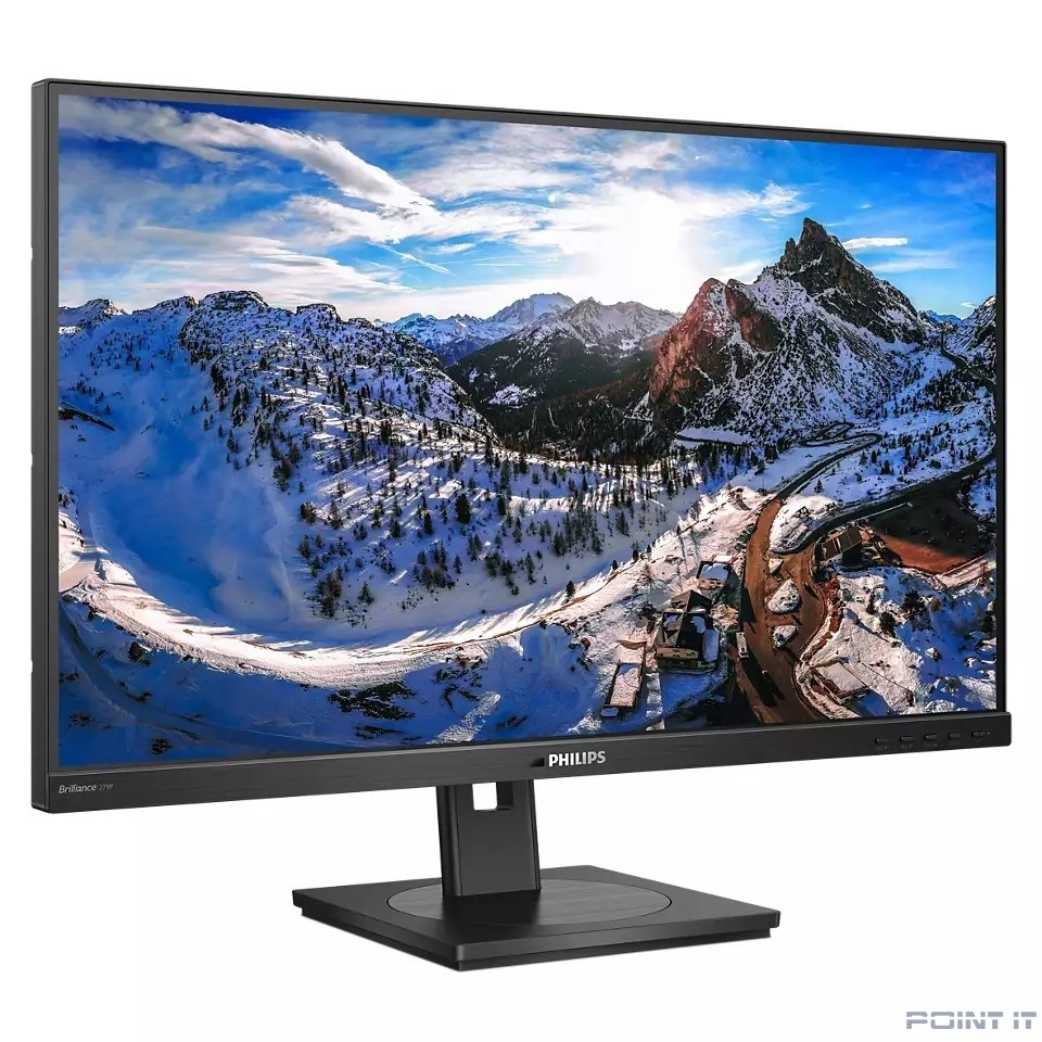 Монитор LCD PHILIPS 27" 279P1/00 Black с поворотом экрана {IPS 3840x2160 4ms 178/178 350cd 50M:1 2xHDMI2.0}