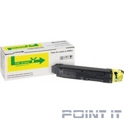 Kyocera-Mita TK-5160Y Тонер-картридж, Yellow {P7040cdn (12 000 стр.)}