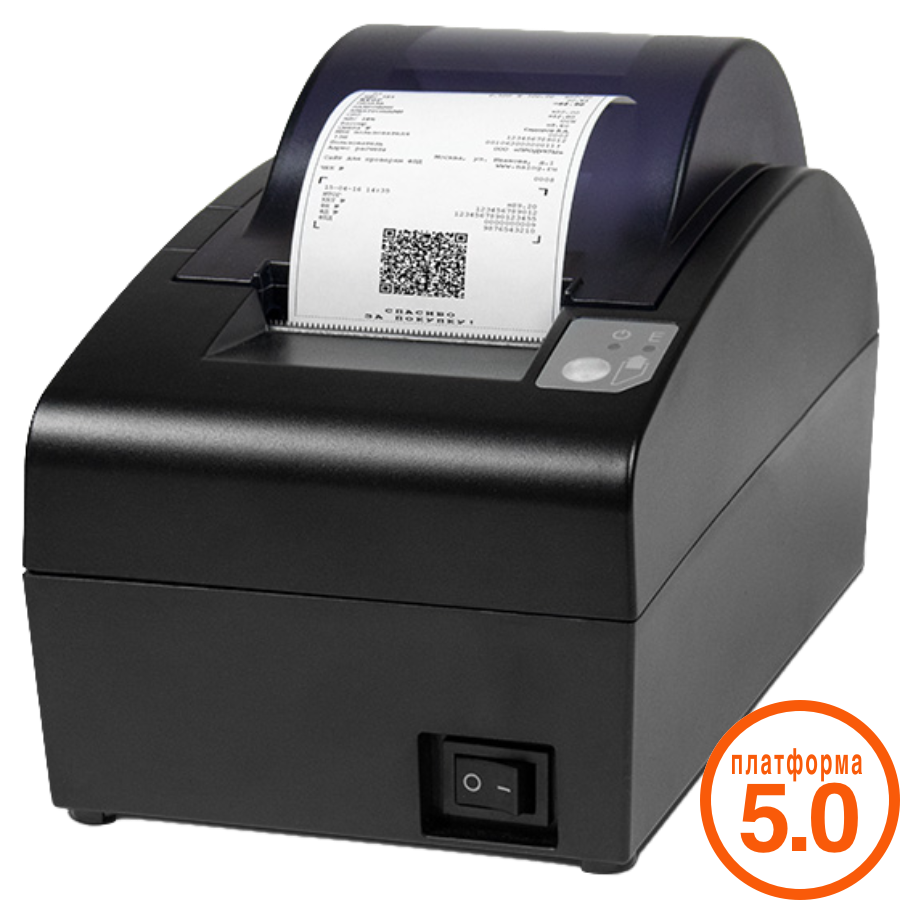 АТОЛ 55Ф. Черный. ФН 1.1. 36 мес RS+USB+Ethernet (5.0)