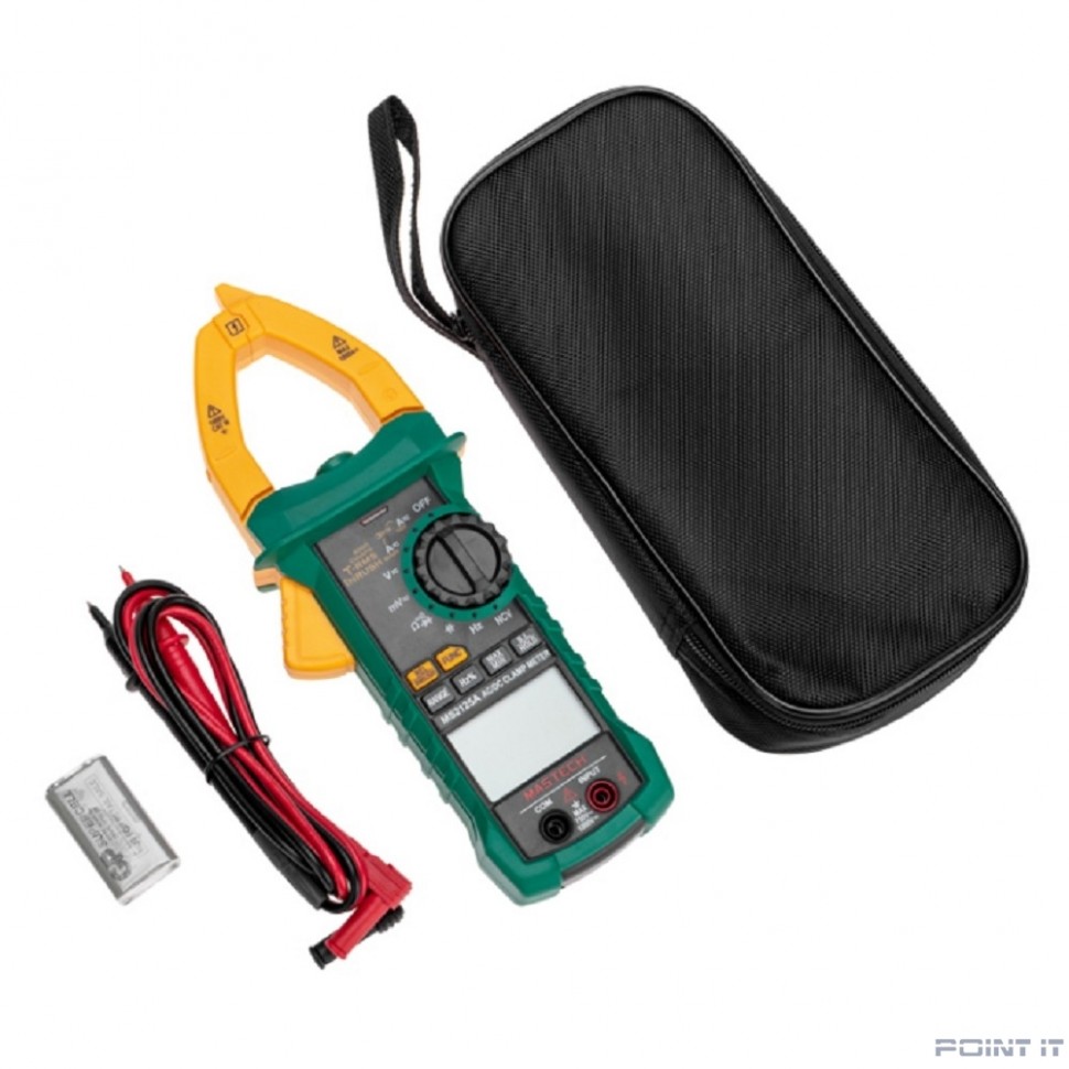 Mastech (13-1323) Токоизмерительные клещи MS2125A + постоянный ток + T-RMS